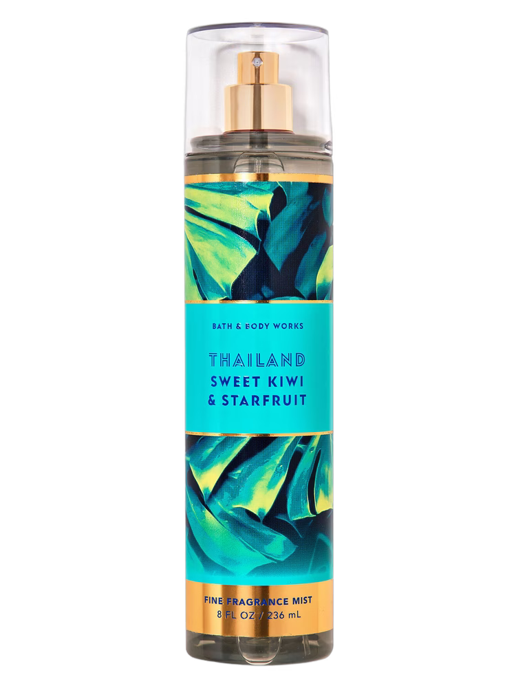 Bath & Body Works Thailand Sweet Kiwi & Starfruit Fine Fragrance Mist -