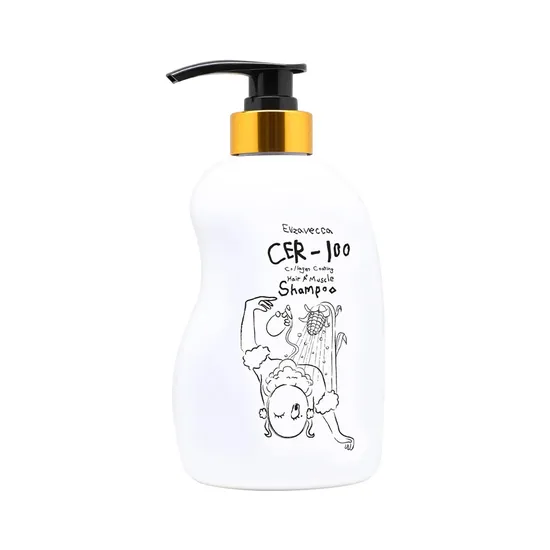 Elizavecca CER-100 Shampoo Collagen Coating Hair Muscle