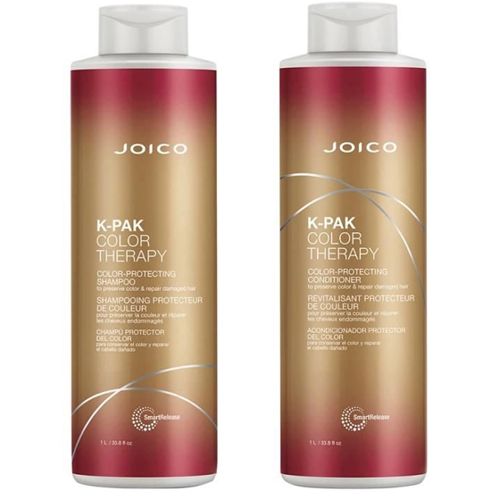 Joico Kit K-PAK Color Therapy Shampoo 1L + Condicionador 1L