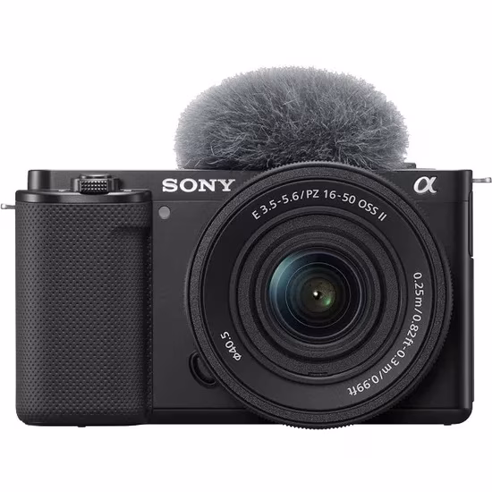 Câmera Digital Sony ZV-E10 24.2MP 3.0" Lente 16-50MM OSS II