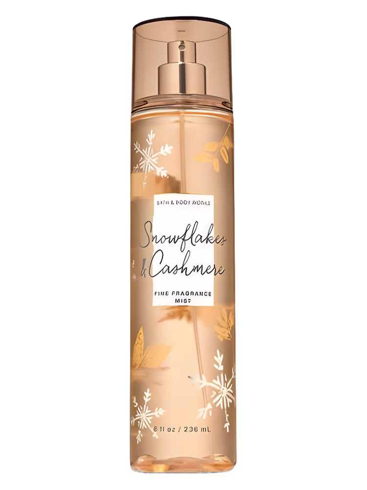 Bath & Body Works Snowflakes Cashmere Fine Fragrance Mist