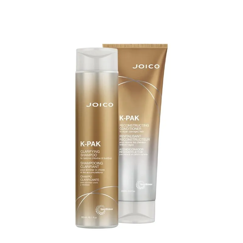 Joico Kit K-Pak Reconstructing Shampoo 300ML + Condicionador 250ML