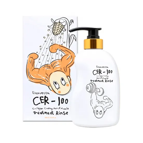 Elizavecca CER-100 Condicionador Collagen Coating Hair A+ Muscle Treatment Rinse