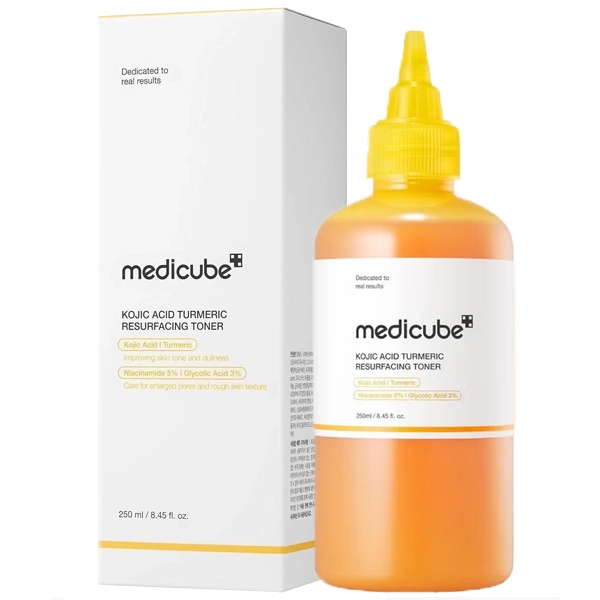 Tônico Facial Medicube Kojic Acid Turmeric Resurfacing Toner