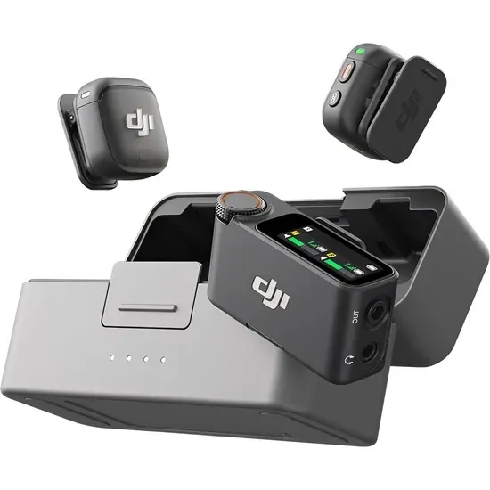 Microfone DJI Mic 3 (1 TX + 1 RX)