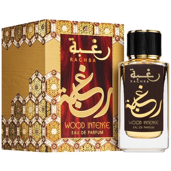 Perfume Lattafa Raghba Wood Intense Eau de Parfum Masculino