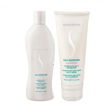 Senscience Kit Capilar Silk Moisture Shampoo 280ML + Condicionador 240ML