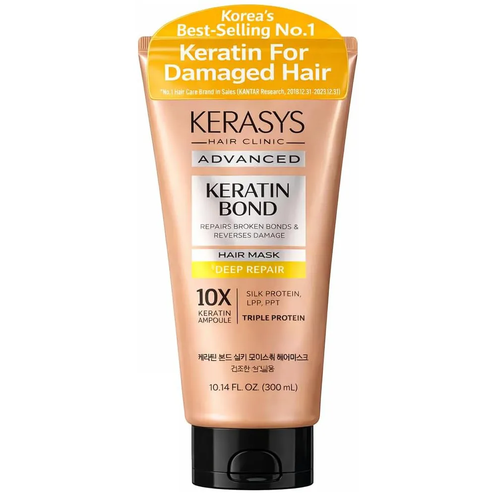 Kerasys Máscara Capilar Advanced Keratin Bond Deep Repair 300ML