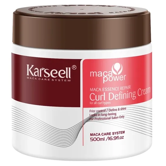 Karseell Máscara Capilar Maca Power Essence Repair Curl Defining de 500ML