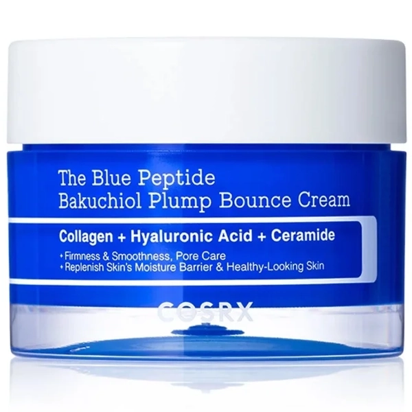 COSRX Creme Facial Hidratante The Blue Peptide Bakuchiol Plump Bounce de 50g