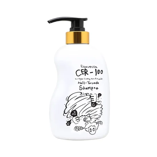 Elizavecca CER-100 Shampoo Collagen Coating Hair Muscle Hell-Tornado