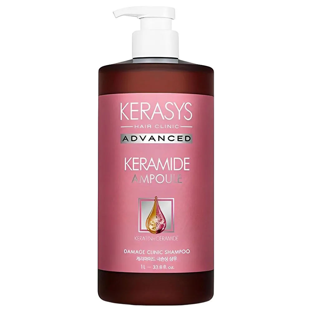 Kerasys Shampoo Advanced Keramide Ampoule Damage Clinic 1L