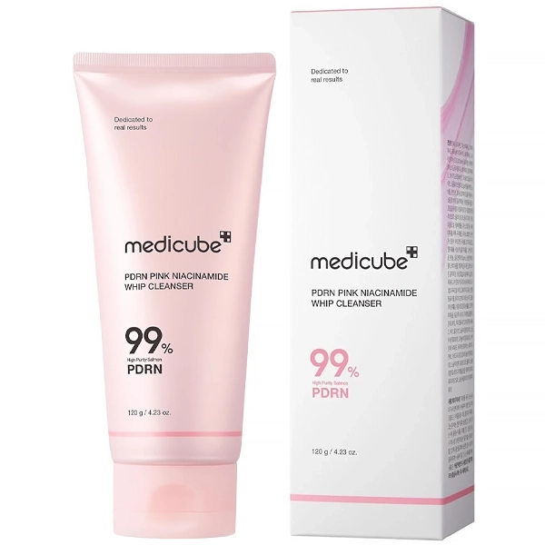 Gel Facial Medicube PDRN Pink Niacinamide Whip Cleanser