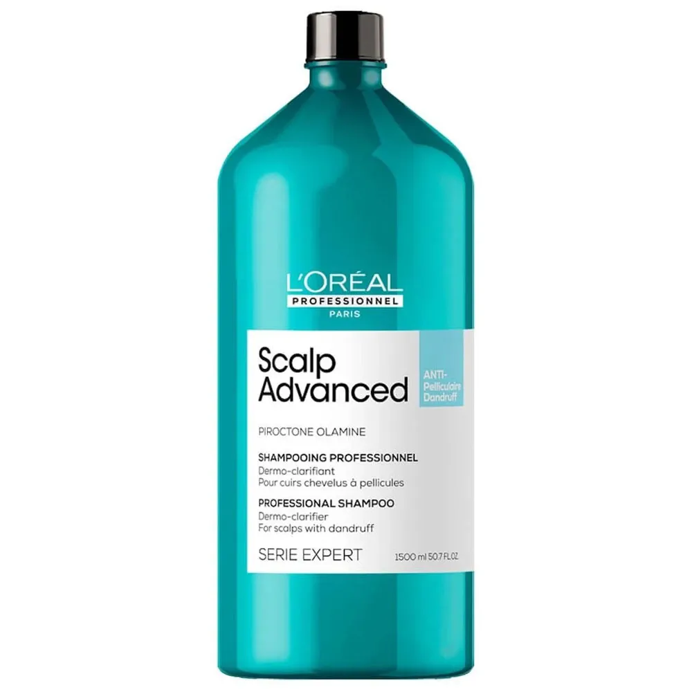 L'Oréal Professionnel Shampoo Scalp Advanced Anti-Dandruff Dermo-Clarifier 1.5L