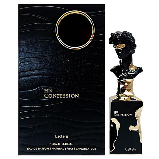 Perfume Lattafa His Confession Eau de Parfum Masculino