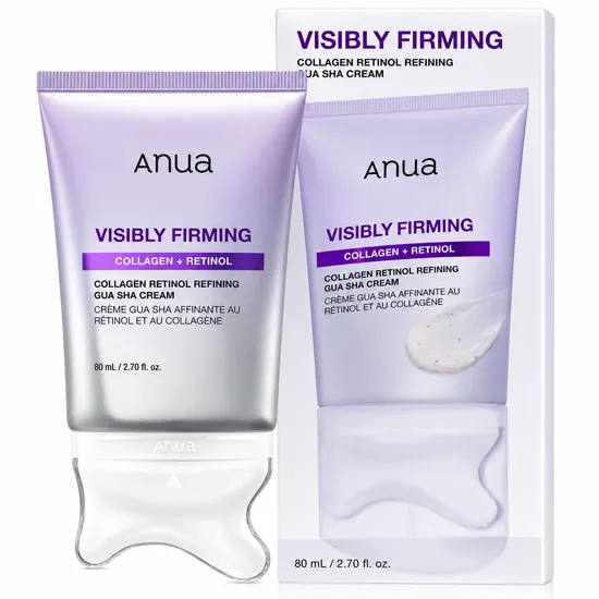 Anua Visibly Firming Collagen Retinol Refining Gua Sha Cream 80ML