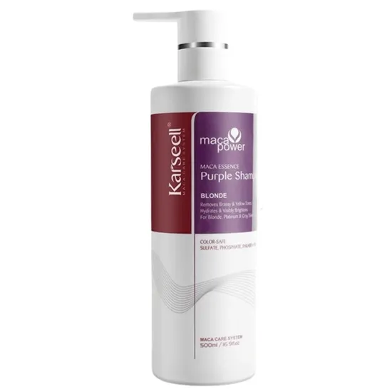 Karseell Shampoo Maca Power Essence Purple Blonde 500 ML