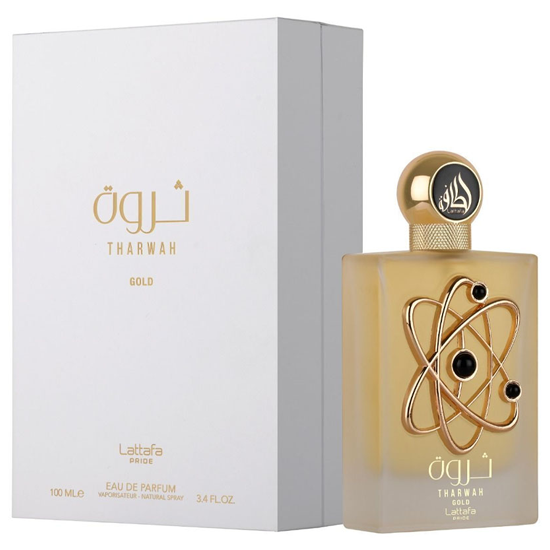 Perfume Lattafa Tharwah Gold Eau de Parfum Feminino