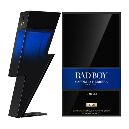 Perfume Carolina Hererra Bad Boy Cobalt Elixir Eau de Parfum Masculino