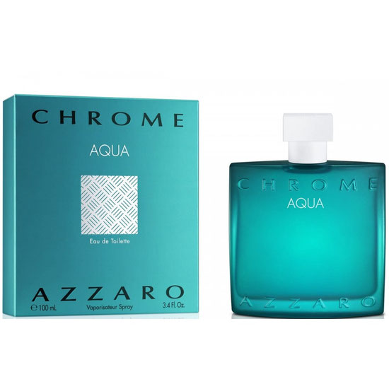 Perfume Azzaro Chrome Aqua Eau de Toilette Masculino