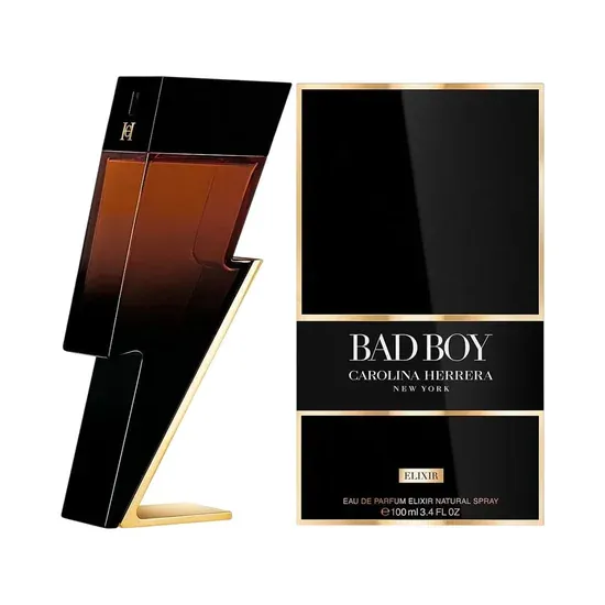 Perfume Carolina Hererra Bad Boy Elixir Eau de Parfum Masculino