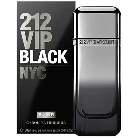 Perfume Carolina Herrera 212 Vip Black Elixir Eau de Parfum Masculino